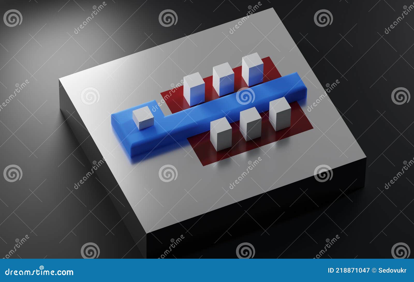 cmos transistor structure. n-type metalÃ¢â¬âoxideÃ¢â¬âsemiconductor field-effect transistor simulated. basic building block of a
